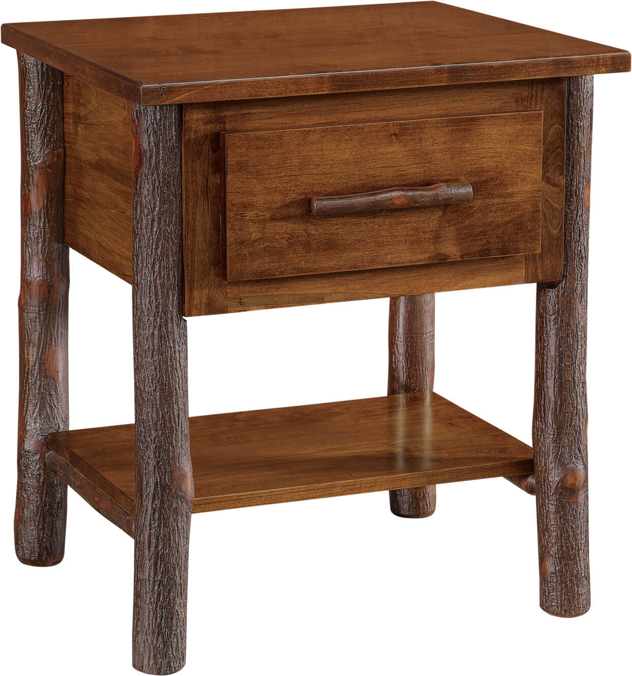 Maple + Hickory Mountain Retreat 1-Drawer End Table