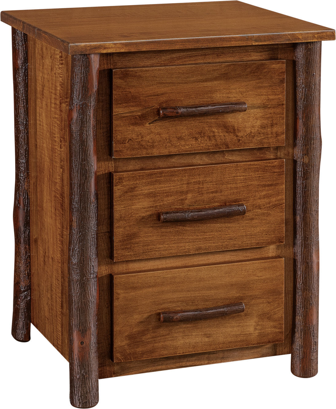Maple + Hickory Mountain Retreat 3-Drawer Nightstand