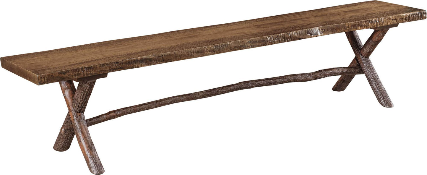 Maple + Hickory Mountain Retreat Dining Bench