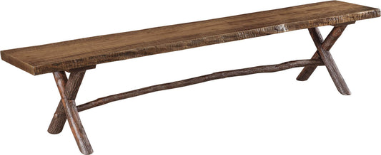 Maple + Hickory Mountain Retreat Dining Bench