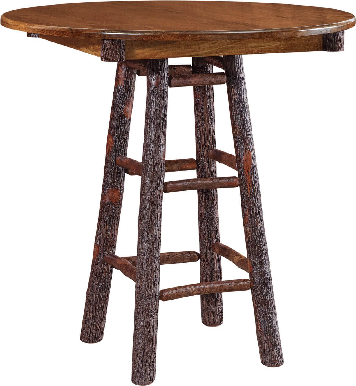 Maple + Hickory Mountain Retreat Round Pub Table - Bar Height