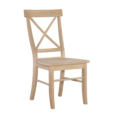 Simple X-Back Chair