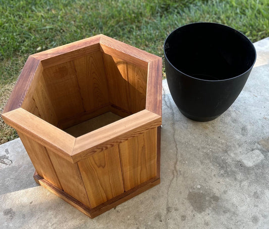 Octagon Deck Planter