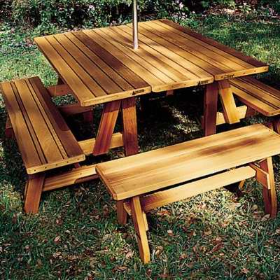 Herman Convertible Bench/Table 2PC Set