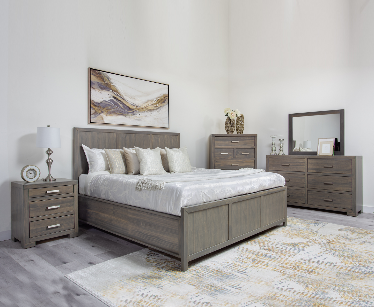 Oxford Panel Bed - Queen