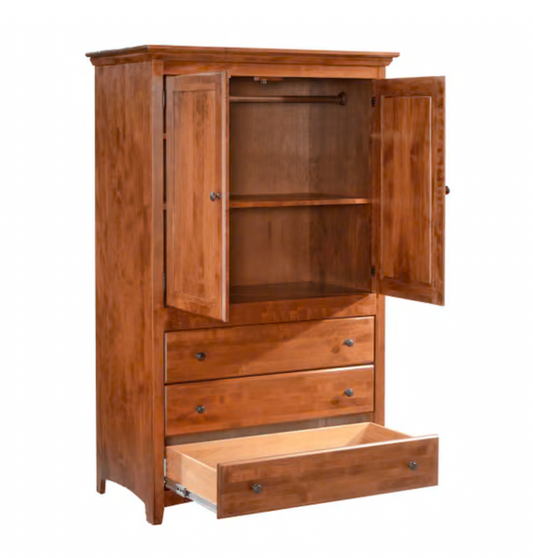 Alder 3 Drawer, 2 Door Armoire