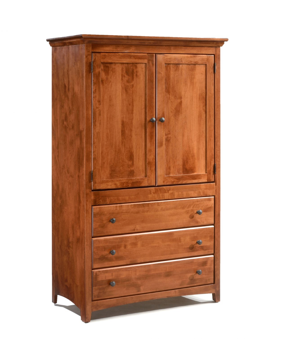 Alder 3 Drawer, 2 Door Armoire