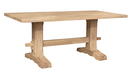 36"x72" Trestle Table