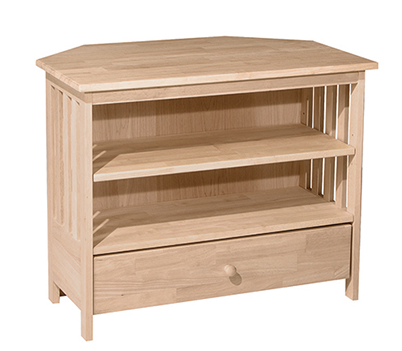 Mission Corner TV Stand