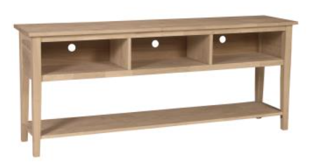 72" Simple TV Console
