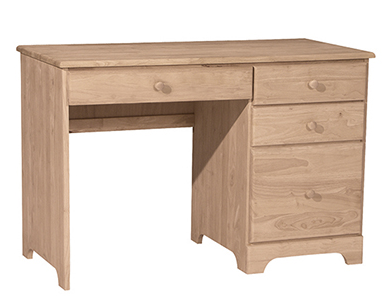 Jamestown 4-Drawer Desk