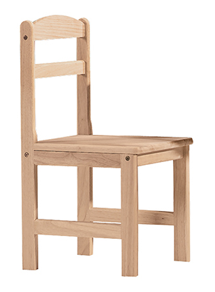Simple Kids Chair (Additional Chair for "3-Piece Kids Set")