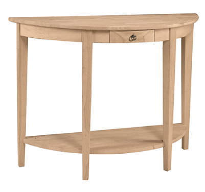 Half-Moon Console Table