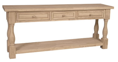 Tuscan Sofa Table
