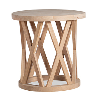 Ceylon Round End Table