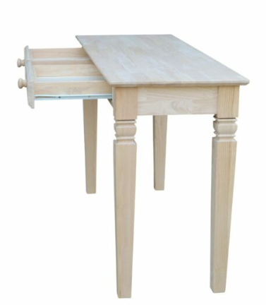 Java Deep Sofa Table w/ Drawers