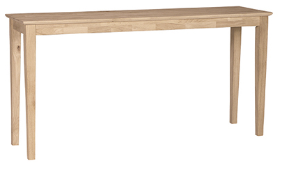 Long Shaker Sofa Table
