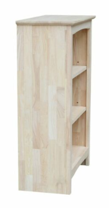 Parawood 24"W x 36"H Shaker Bookcase