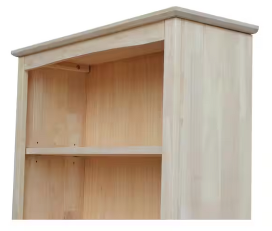 Parawood 32"W x 60"H Shaker Bookcase