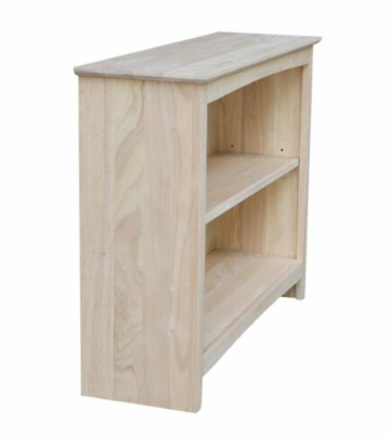 Parawood 38"W x 30"H Shaker Bookcase