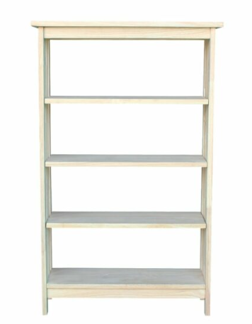 Parawood 30"W x 48"H Mission Bookcase