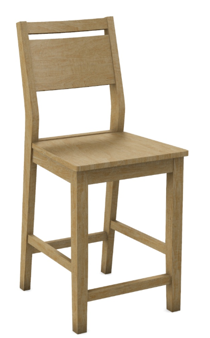 Aspen Panel Back Counter Stool - 24"