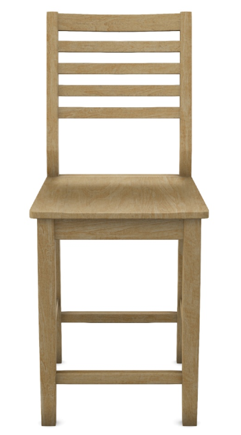 Aspen Slat Back Counter Stool - 24"