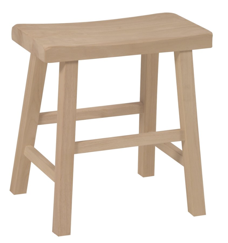Saddleseat Dining Stool - 18"