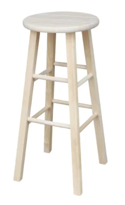 Round Top Bar Stool - 30"