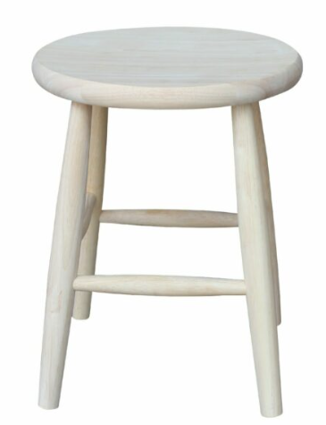 Scoop Seat Dining Stool - 18"