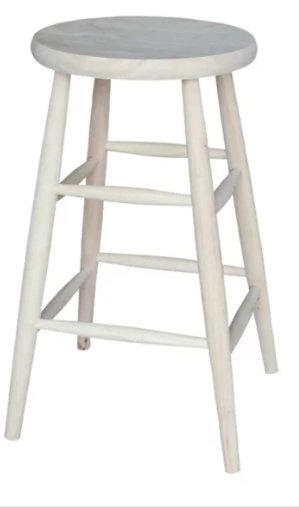 Scoop Seat Bar Stool - 30"