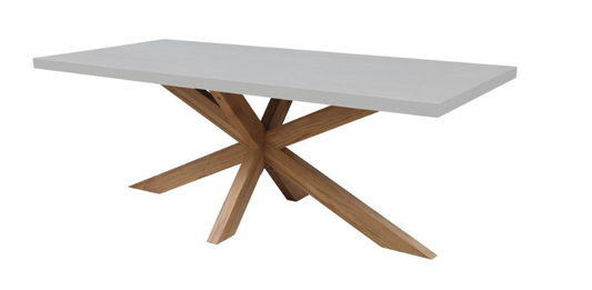Shenandoah Outdoor Rectangular Dining Table - 'White'