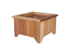 Medium-Low Square Planter Box