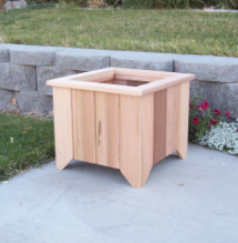 Medium-High Square Planter Box