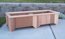 Large-Low Rectangular Planter Box