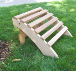 Adirondack Footrest