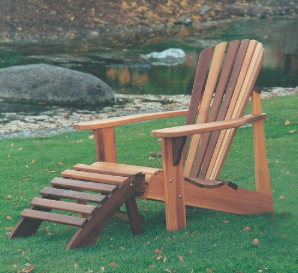 Adirondack Footrest