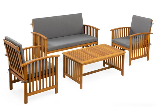Acacia Outdoor Living 4pc Set