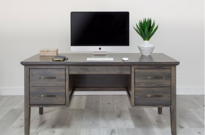 Double Pedestal Modern Office Desk