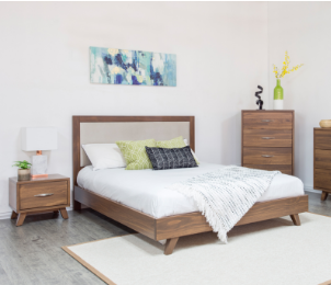 Brandon Upholstered Platform Bed - King