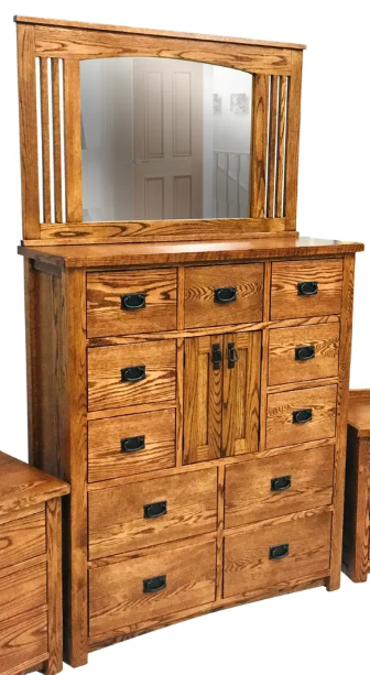 Customizable Modern Mission 11-Drawer Mule Chest
