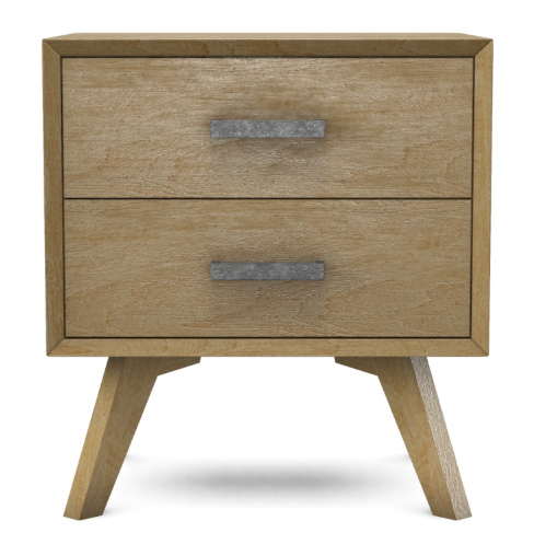Boulder 2-Drawer Nightstand
