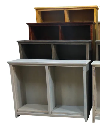 Customizable 48"W Shaker Bookcases