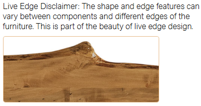 Maple + Hickory Mountain Retreat Live-Edge Bed
