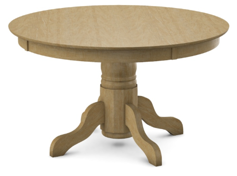 Parawood 52" x 52" Round Top w/Pedestal Build-a-Table