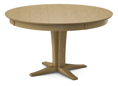 Parawood 52" x 52" Round Top w/Pedestal Build-a-Table
