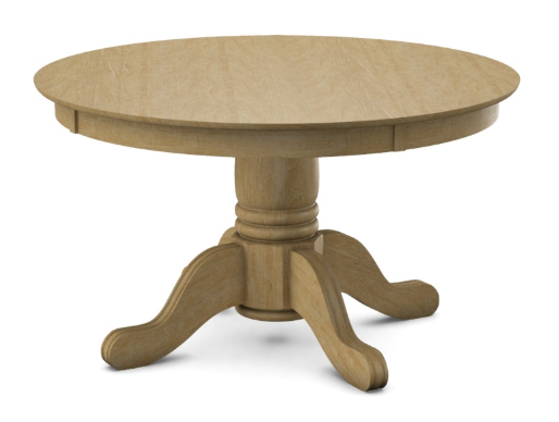 Parawood 52" x 52" Round Top w/Pedestal Build-a-Table