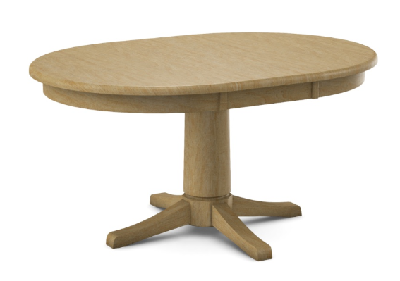 Parawood 42-60" x 42" Round Extension Top w/Pedestal Build-a-Table