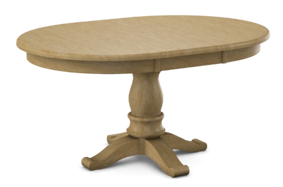Parawood 42-60" x 42" Round Extension Top w/Pedestal Build-a-Table