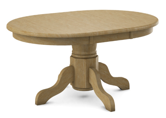 Parawood 42-60" x 42" Round Extension Top w/Pedestal Build-a-Table